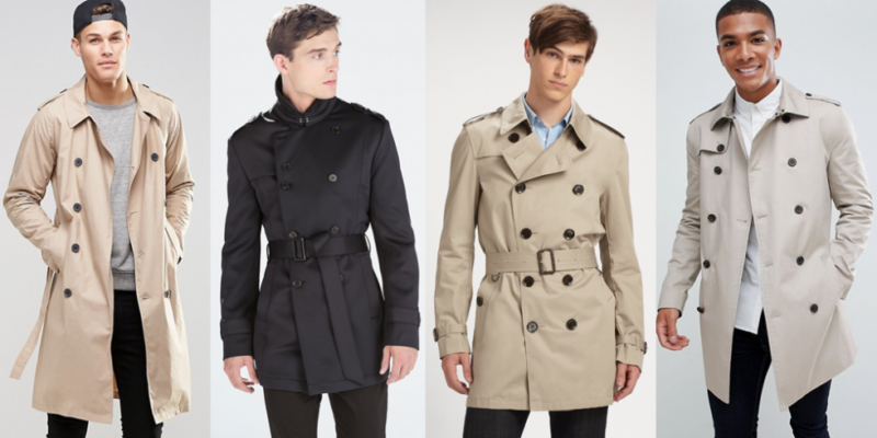 Men’s Fashion Trench Coats