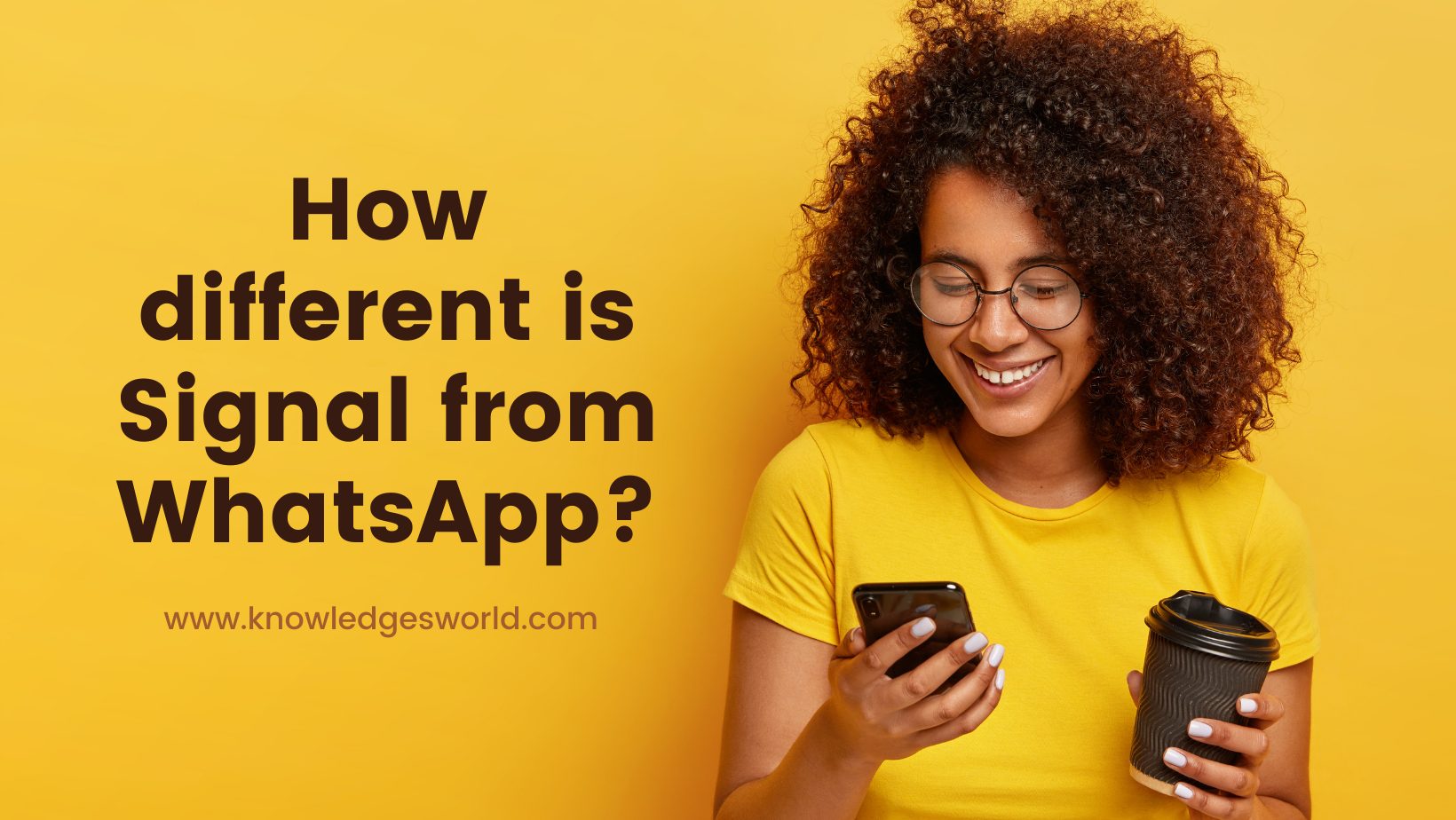 How different is Signal from WhatsApp?